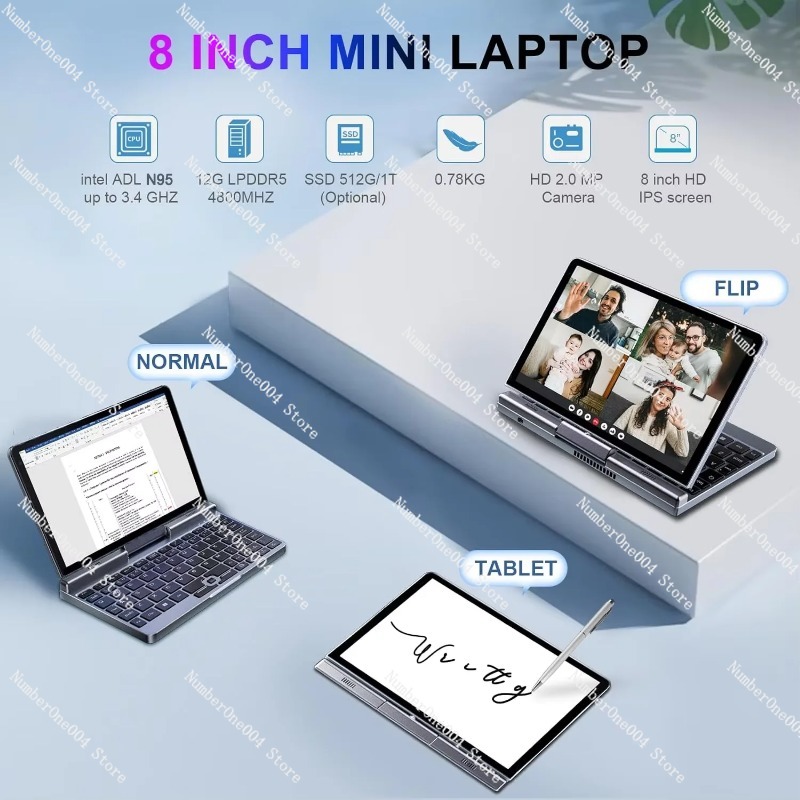 Mini Pc Windows - For CHWEIDA 8 Inch 2-in-1 Pocket