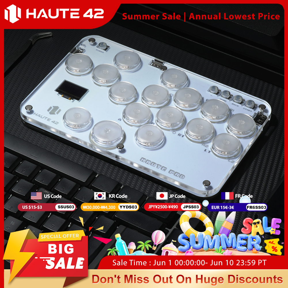 Mini Pc Windows - Haute42 Arcade Joystick Hitbox Leverless Controller