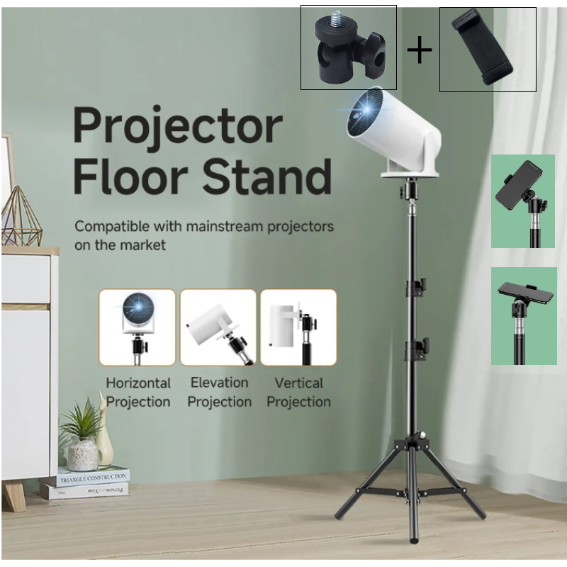 Mini Projector Portable - Xiaohui 50cm-160cm Universal Portable Bracket for