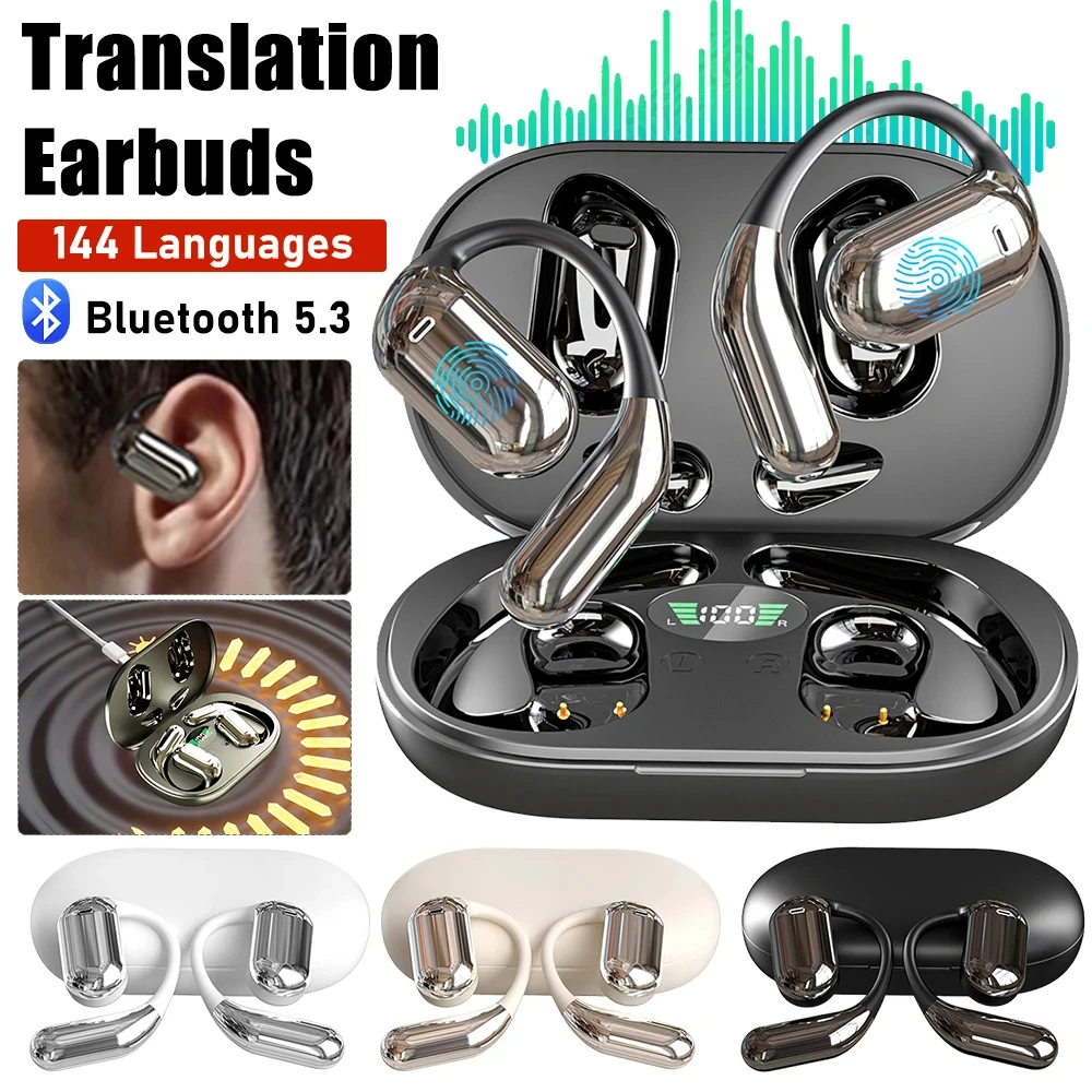 AI Translator Earbuds 144 Lang - Portable Translator Device 리뷰 및 가격
