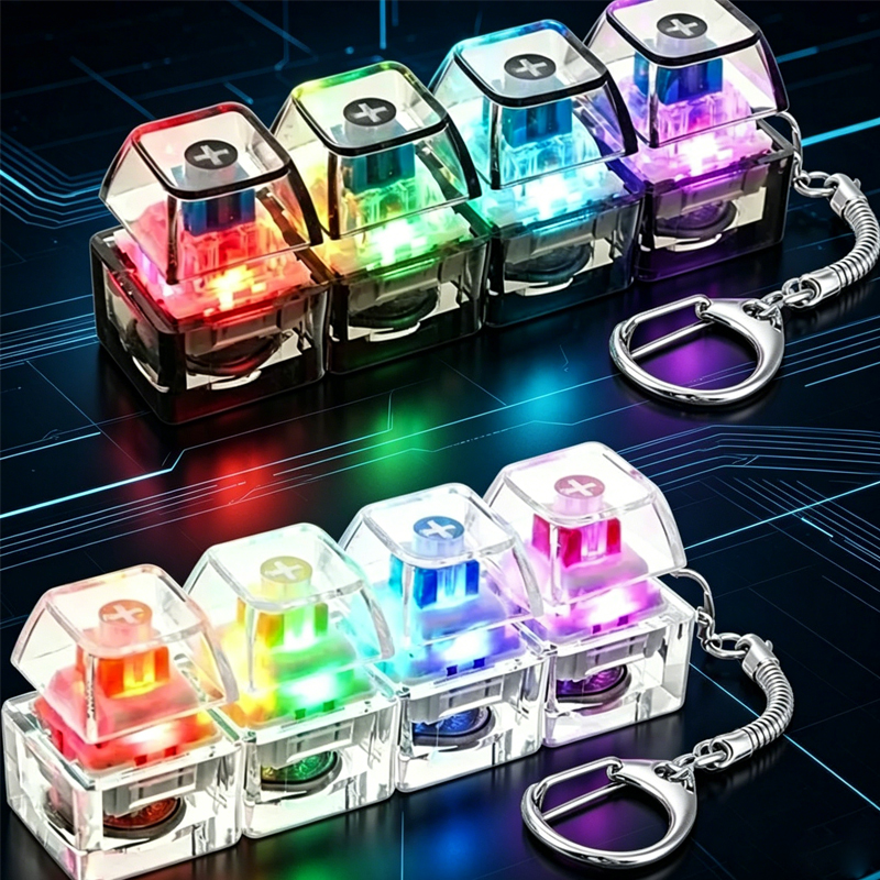LED Keyboard Keychain /;Fidget - Electronics Gadgets For Kids 리뷰 및 가격