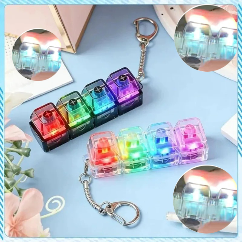 LED Keyboard Keychain/; Fidget - Electronics Gadgets For Kids 리뷰 및 가격