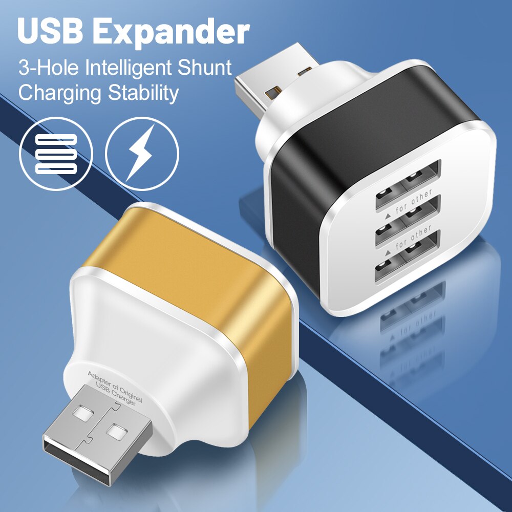 3 Port USB Slots Adaptor USB 3 - Electronics Gadgets For Car 리뷰 및 가격