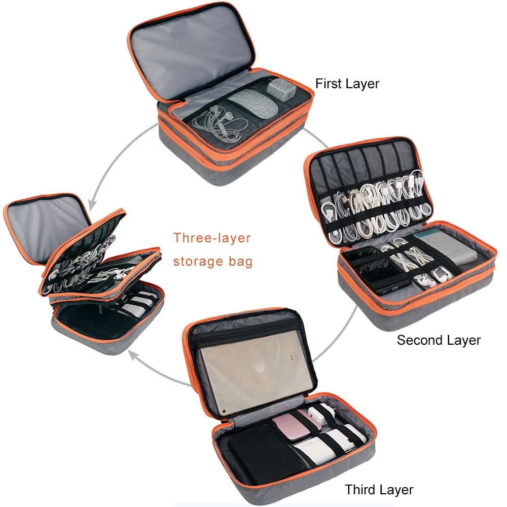 Double Layers Large Capacity T - Electronics Gadgets And Accessories 리뷰 및 가격