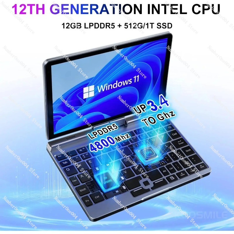 For CHWEIDA 8 Inch 2-in-1 Pock - Mini Pc Windows 리뷰 및 가격