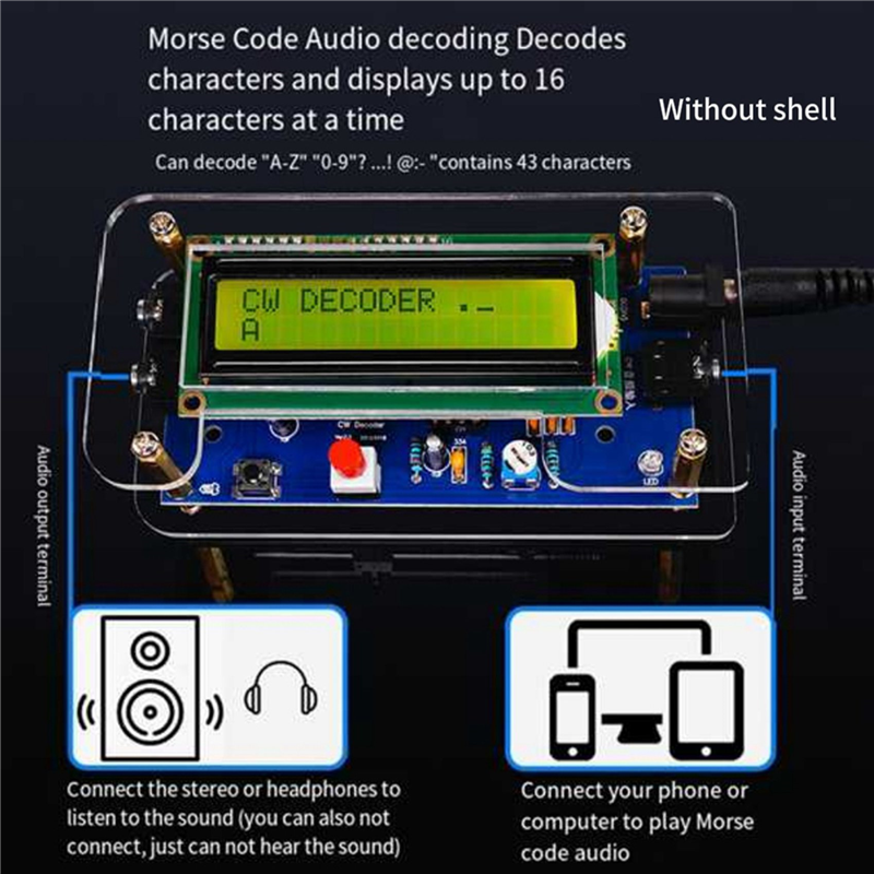 ELECT-2X DIY CW Trainer Decode - Election Electronics & Gadgets Store Woocommerce Theme 리뷰 및 가격