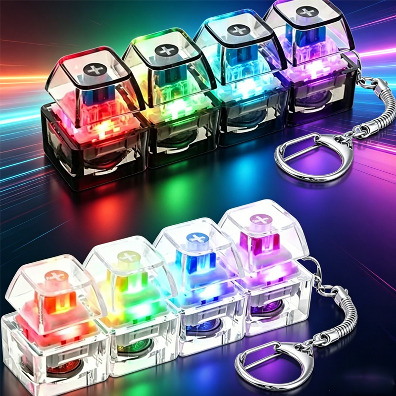 LED Keyboard Keychain Fidget / - Electronics Gadgets For Kids 리뷰 및 가격