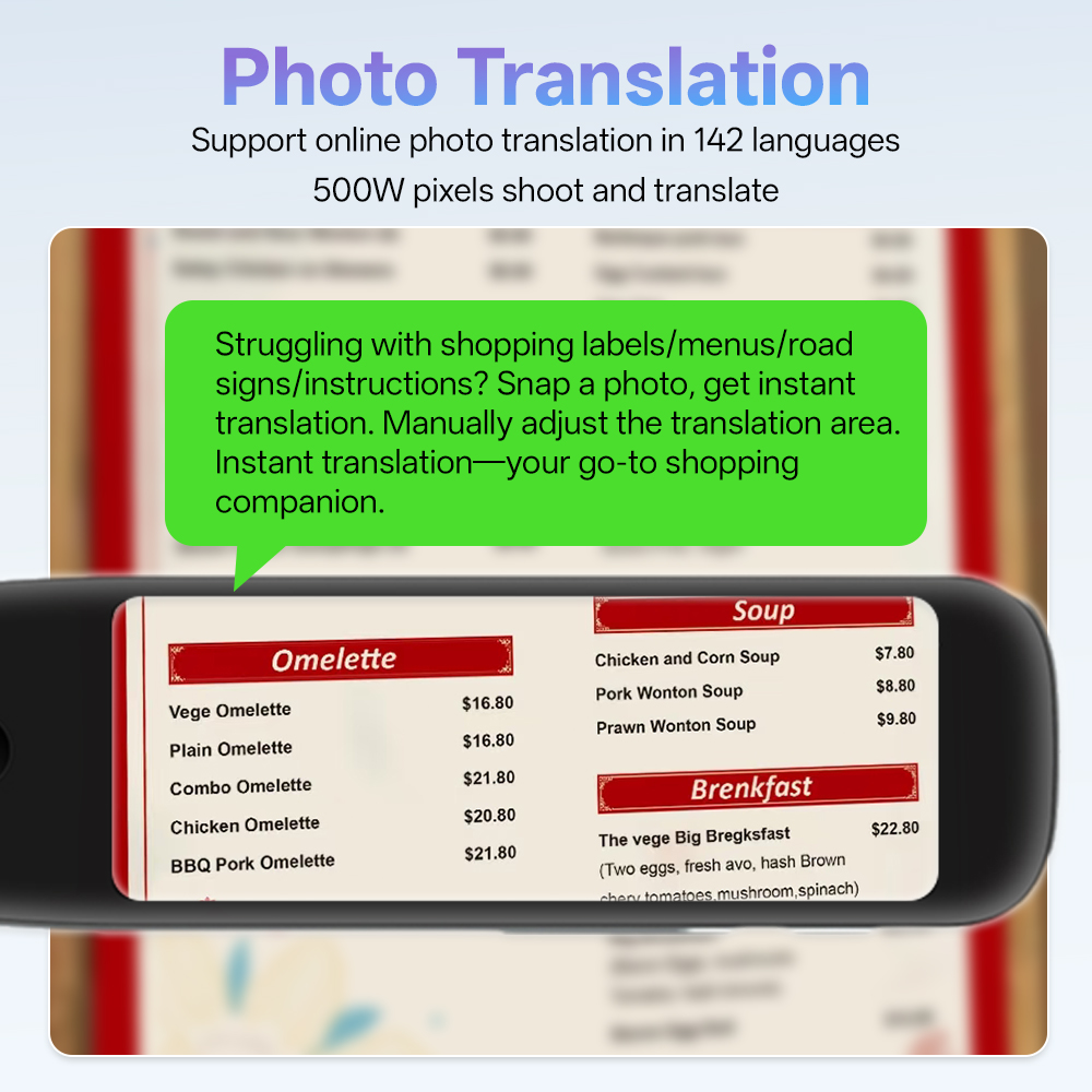 MSAI S10 Smart Scan Translator - Portable Translator Device 리뷰 및 가격