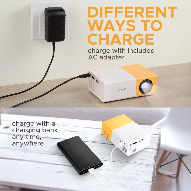 110V-220V Portable TV Projecto - Mini Projector Portable 리뷰 및 가격