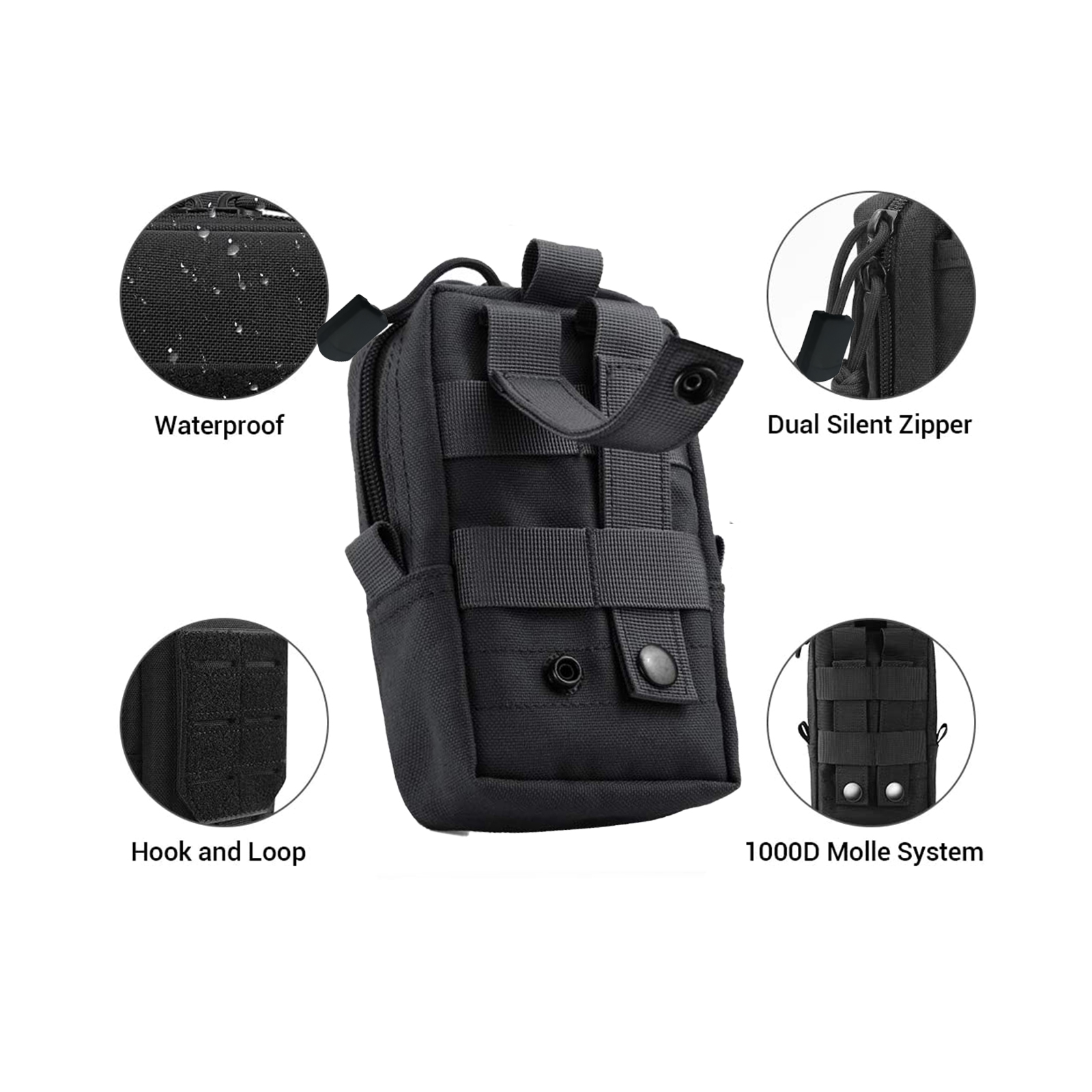 Tactical Molle Pouch Waist Bag - Electronics And Gadgets 리뷰 및 가격