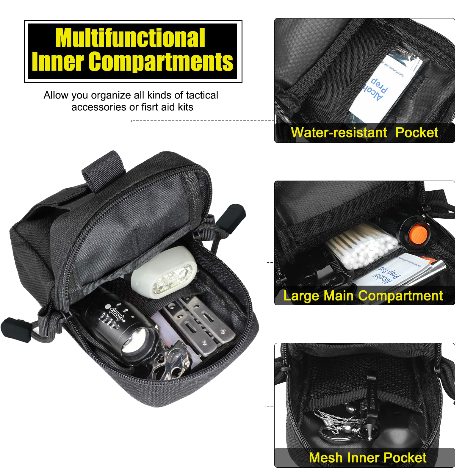 Tactical Molle Pouch Waist Bag - Electronics And Gadgets 리뷰 및 가격