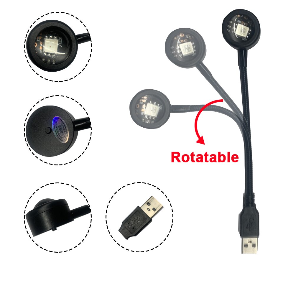 LED USB Sunset Lamp Projector  - Mini Projector Portable 리뷰 및 가격