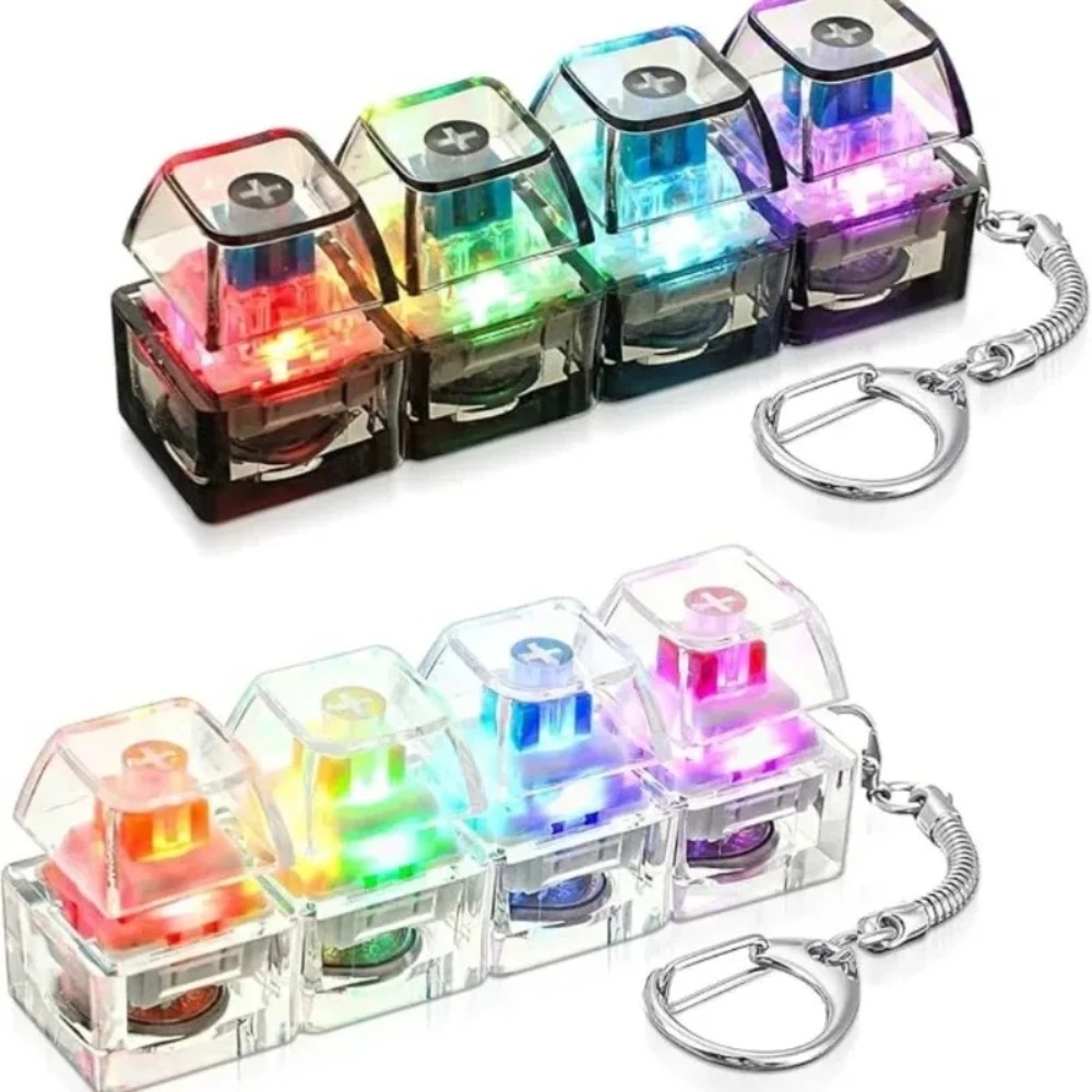 LED Keyboard Keychain Fidget T - Electronics Gadgets For Kids 리뷰 및 가격