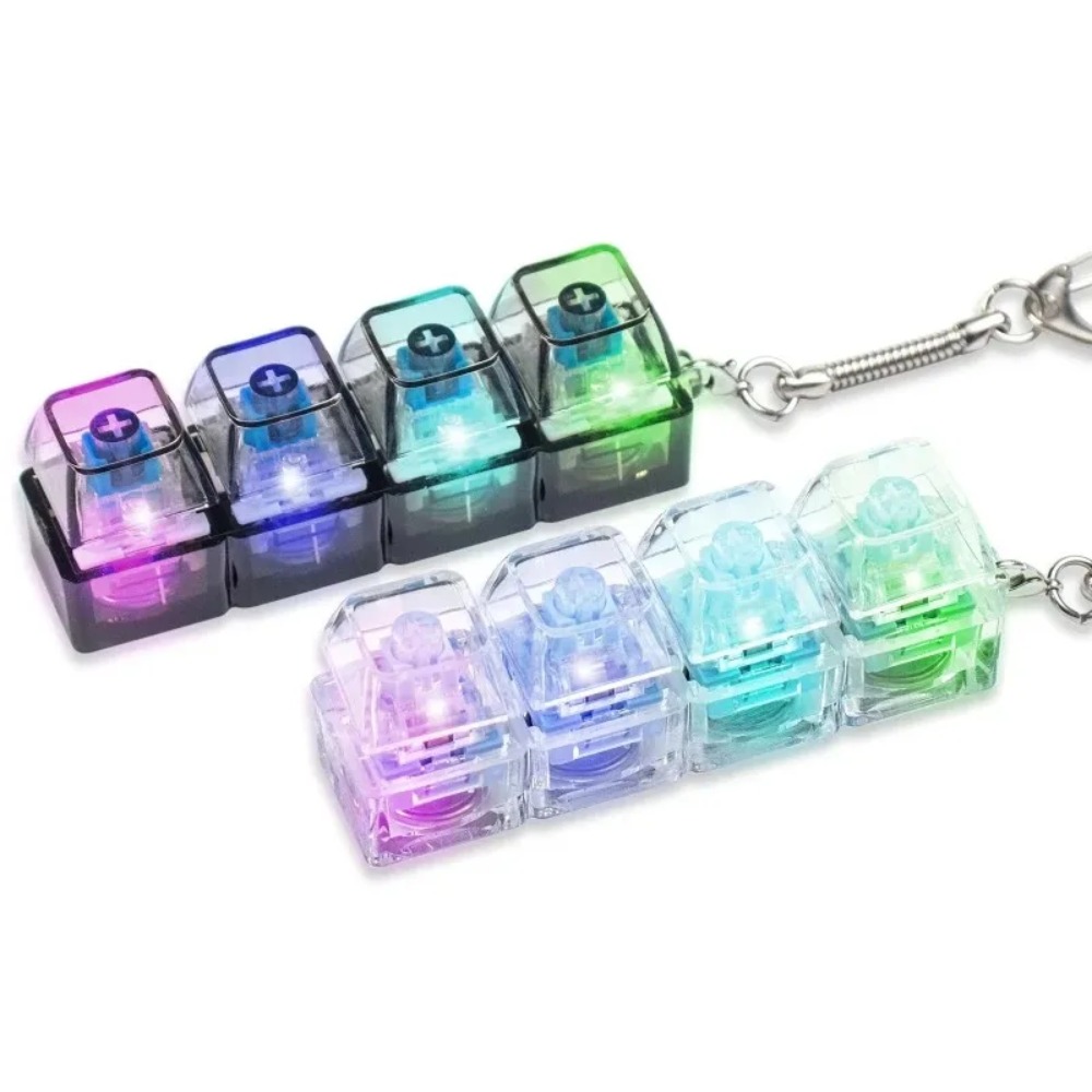 LED Keyboard Keychain Fidget T - Electronics Gadgets For Kids 리뷰 및 가격