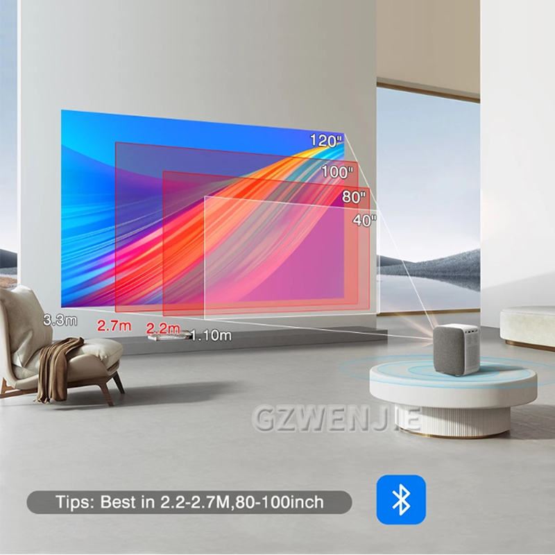 H6 Mini Projector LED 1080P Fu - Mini Projector Portable 리뷰 및 가격