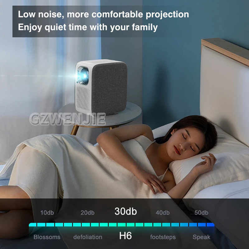 H6 Mini Projector LED 1080P Fu - Mini Projector Portable 리뷰 및 가격