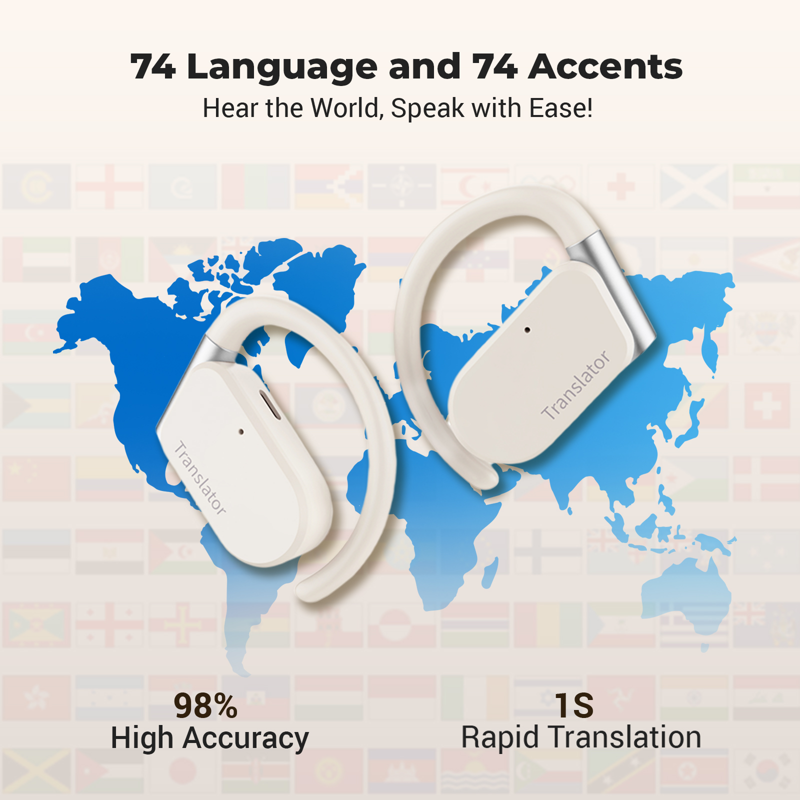 Wooask M9 Translator Earbuds,O - Portable Translator Device 리뷰 및 가격