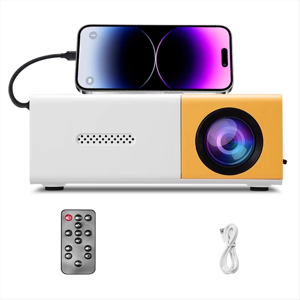 Delighted- Portable Mini Proje - Mini Projector Portable 리뷰 및 가격