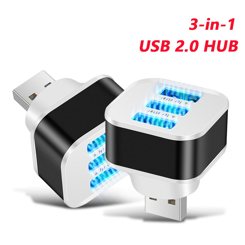 3 Port USB Slots Adaptor Exten - Electronics Gadgets For Car 리뷰 및 가격