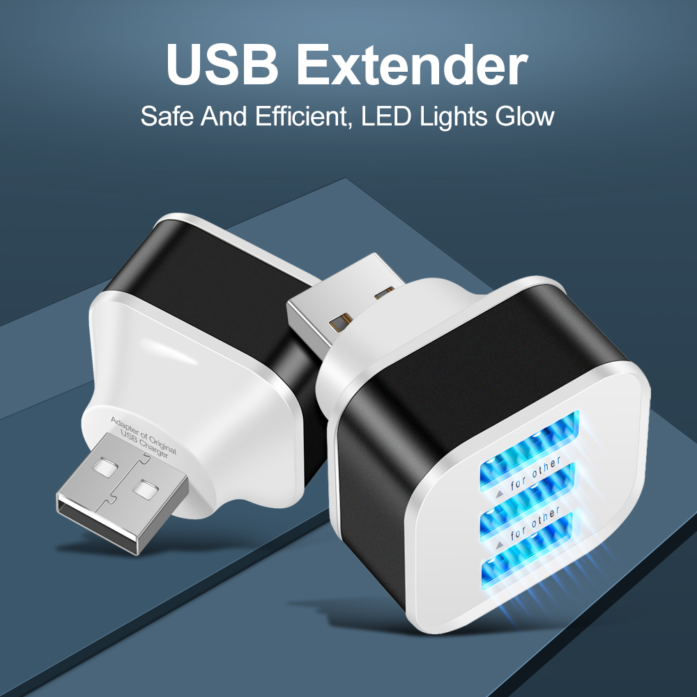 3 Port USB Slots Adaptor Exten - Electronics Gadgets For Car 리뷰 및 가격