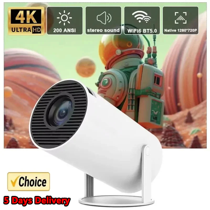 2026 New Projector 4K Android  - Mini Projector Portable 리뷰 및 가격
