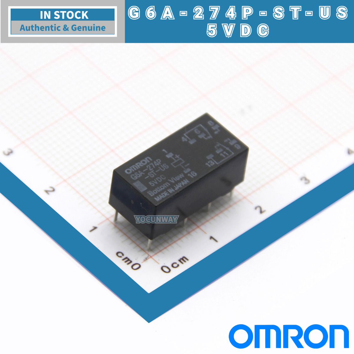 OMRON Signal Relay G6A-274P-ST - Electronics In Japan 리뷰 및 가격
