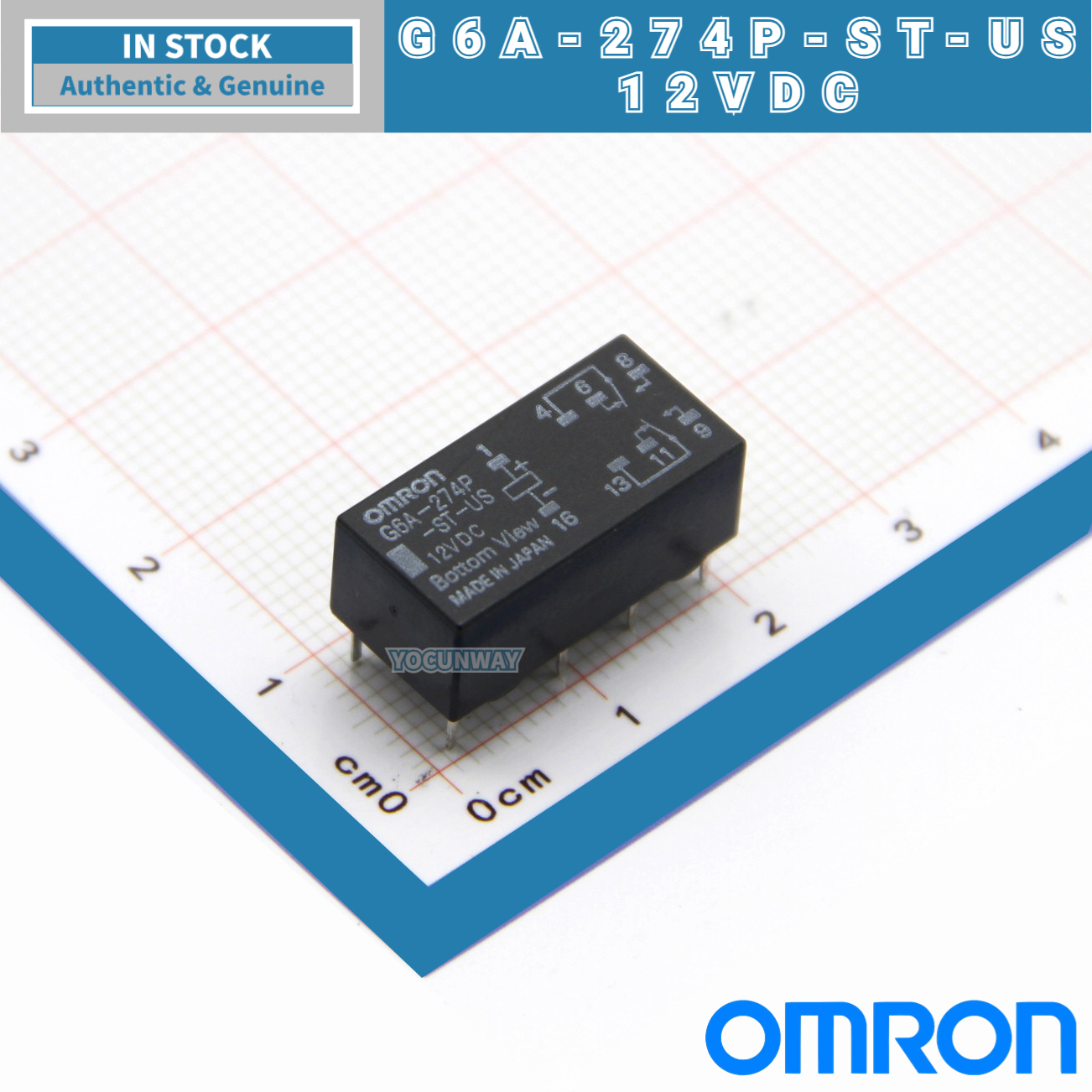OMRON Signal Relay G6A-274P-ST - Electronics In Japan 리뷰 및 가격