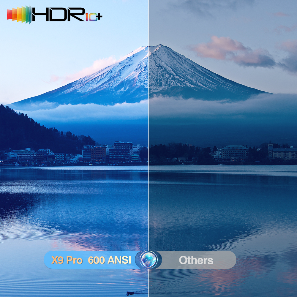 Light Unicorn X9 Pro Full Hd 1 - Mini Projector Portable 리뷰 및 가격