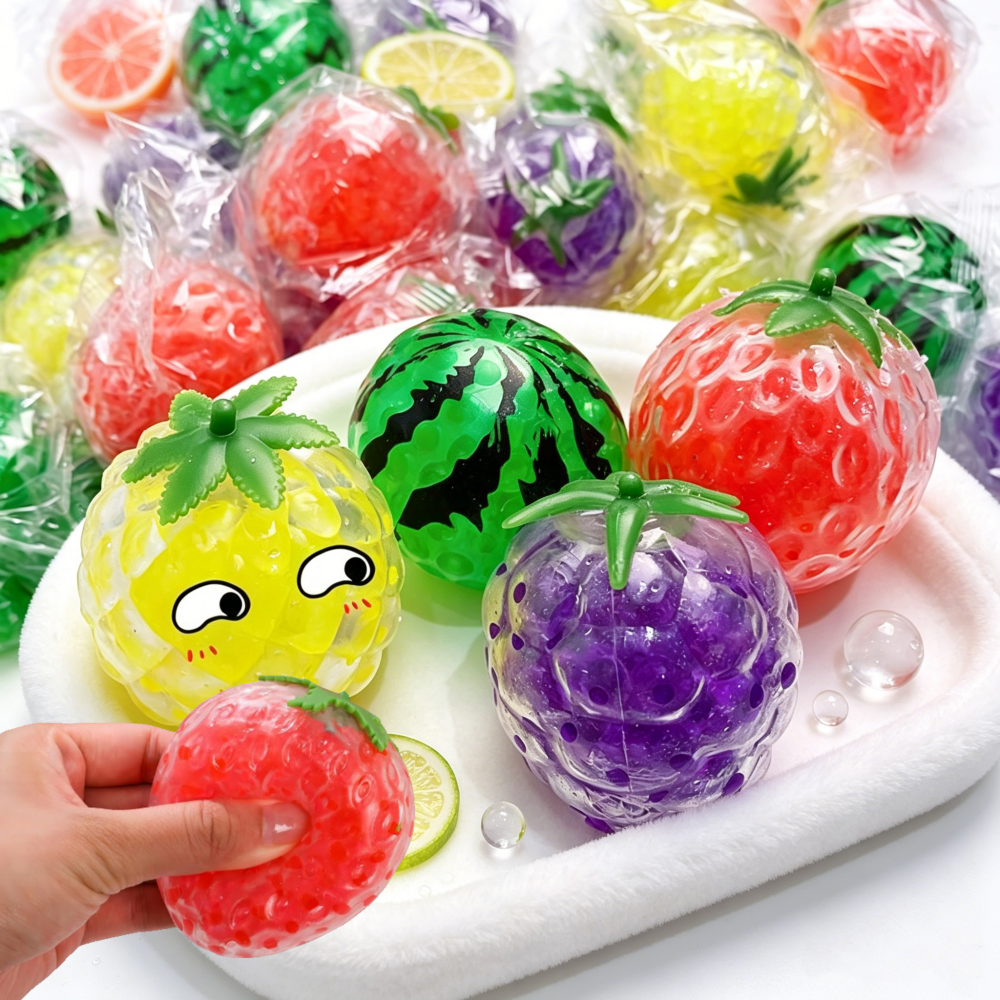 Fruit Shaped Squeeze Ball Toy  - Electronics Gadgets For Kids 리뷰 및 가격
