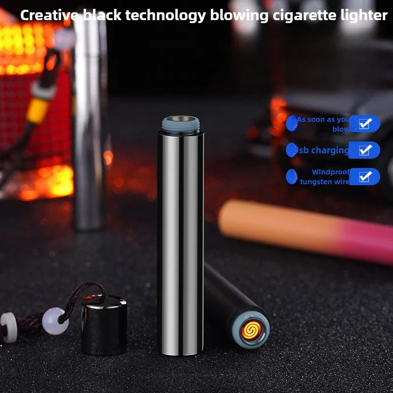 Creative Blowing Windproof Fla - Electronics Gadgets And Accessories 리뷰 및 가격
