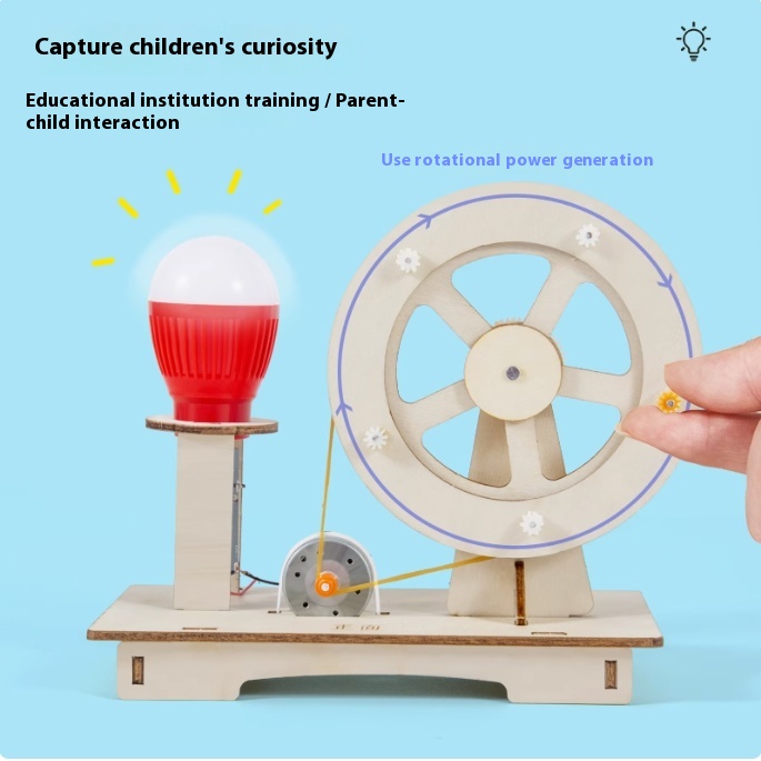 DIY Wooden Hand Generator Kids - Electronics Gadgets For Kids 리뷰 및 가격