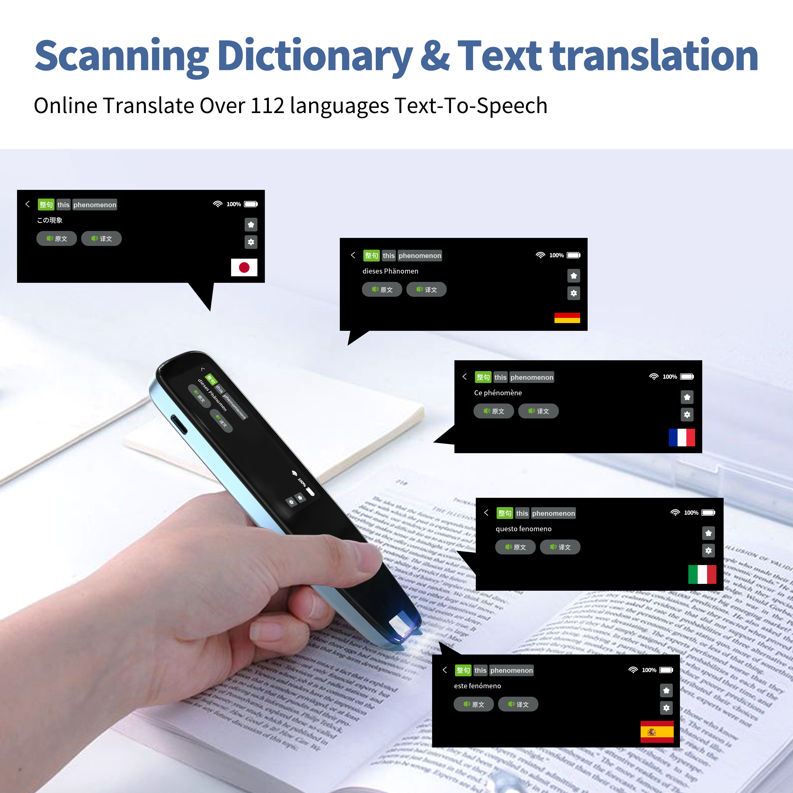 Smart Instant Voice Photo Scan - Portable Translator Device 리뷰 및 가격