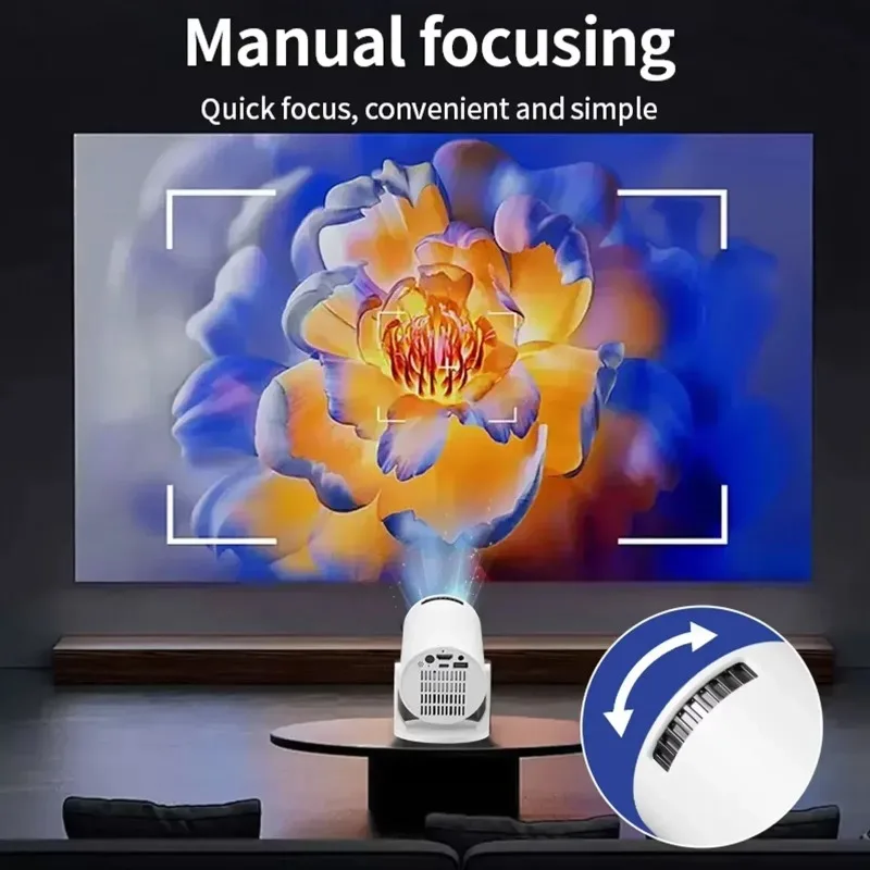 Hot Sale Projector 4K Android  - Mini Projector Portable 리뷰 및 가격