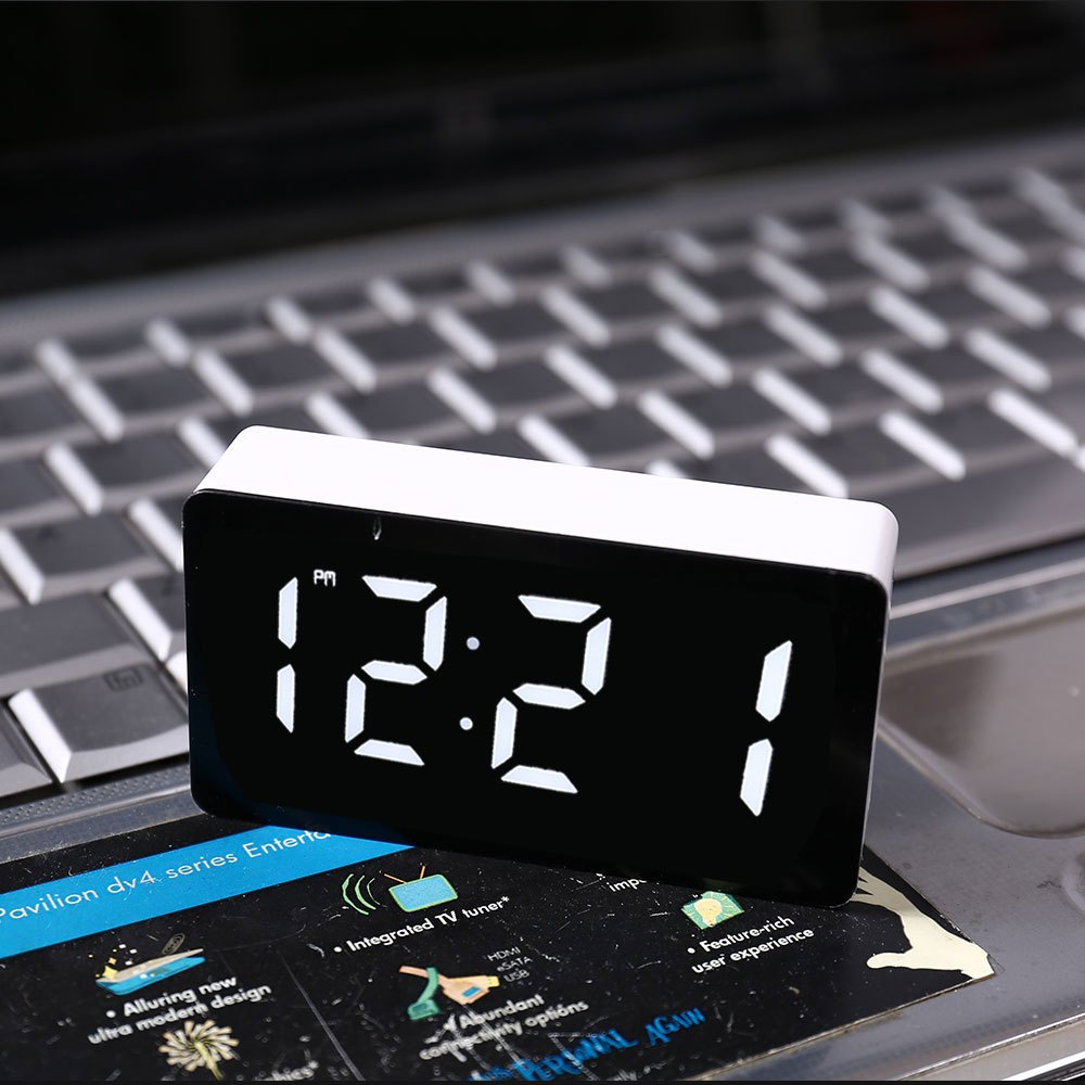 LED Electronic Watch Mirror Al - Electronics Gadgets For Home 리뷰 및 가격