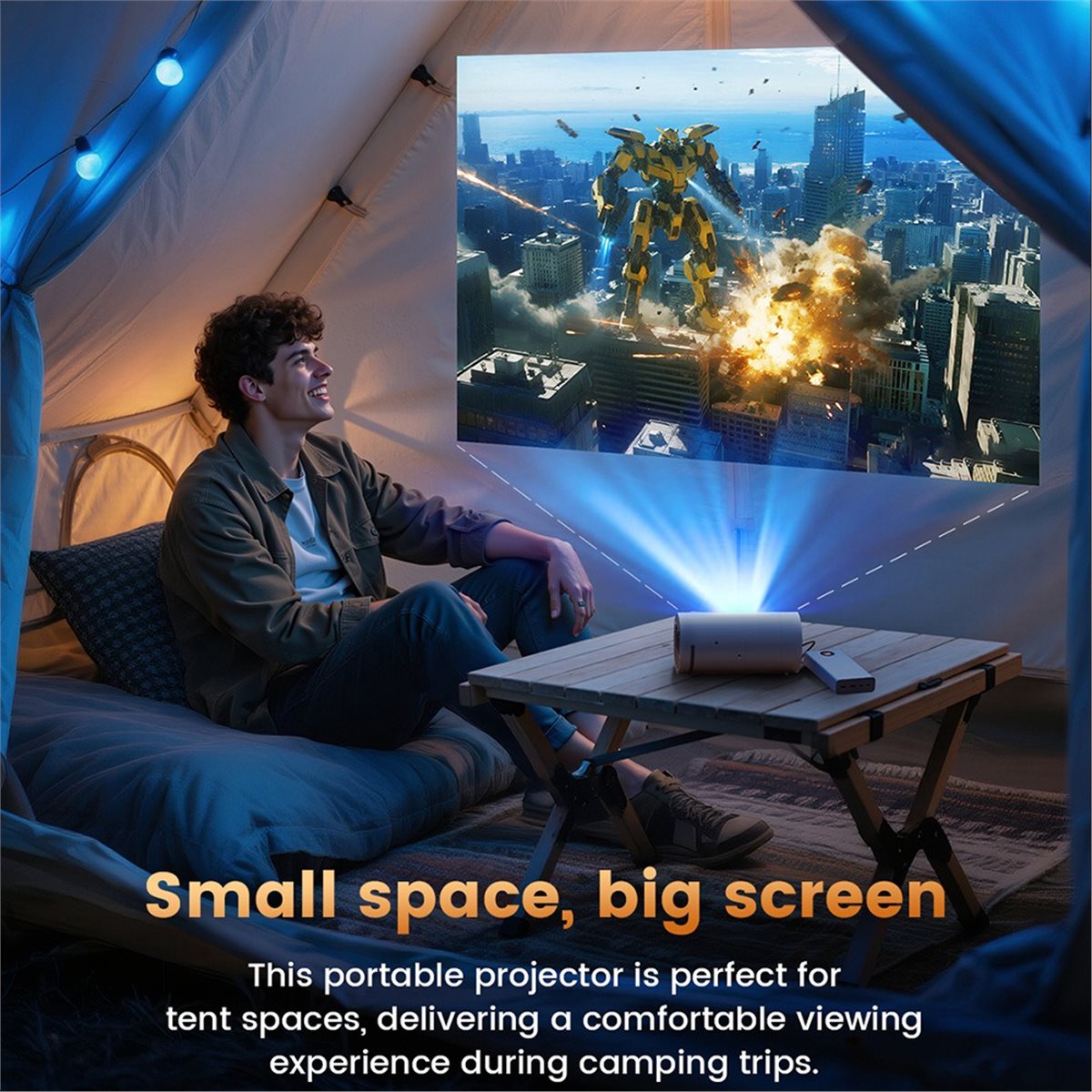 A73T Q8 Mini Android 13 WIFI 6 - Mini Projector Portable 리뷰 및 가격