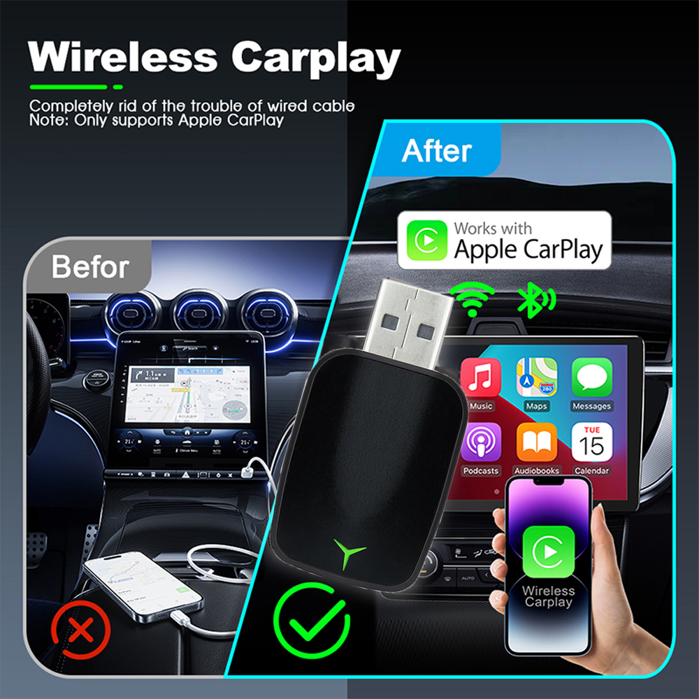 New Wired To Wireless Carplay  - Electronics And Gadgets 리뷰 및 가격