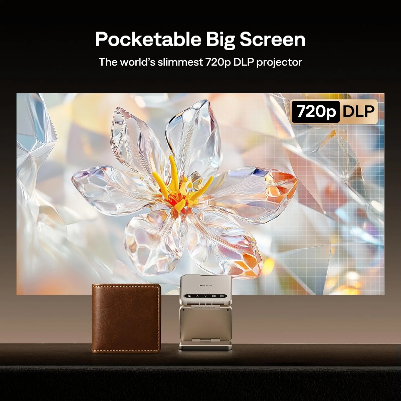 Yinzam ZIP Gold Tri-Fold Porta - Mini Projector Portable 리뷰 및 가격