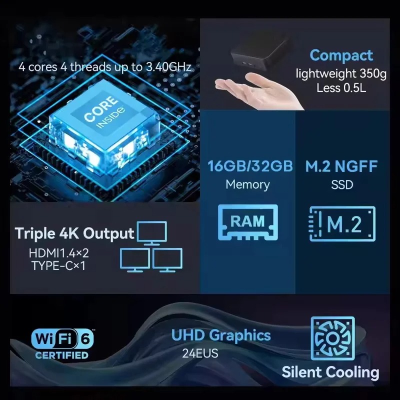 New Intel Core N150 Windows 11 - Mini Pc Windows 리뷰 및 가격