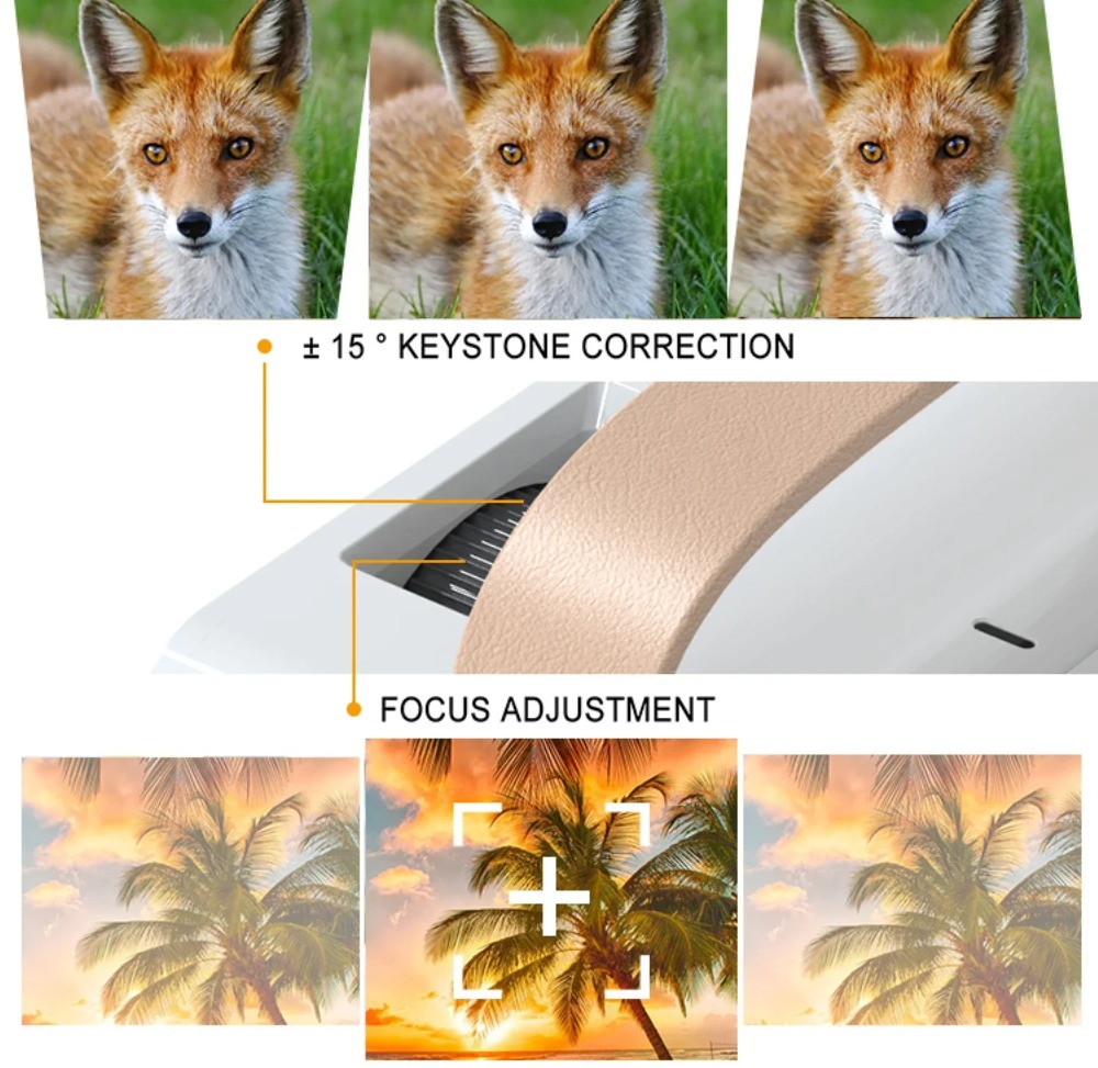 Portable Smart 4K Projector Mi - Mini Projector Portable 리뷰 및 가격